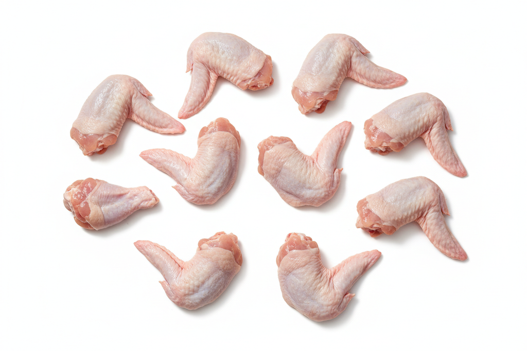 10 Chicken Whole Wings - Scattered