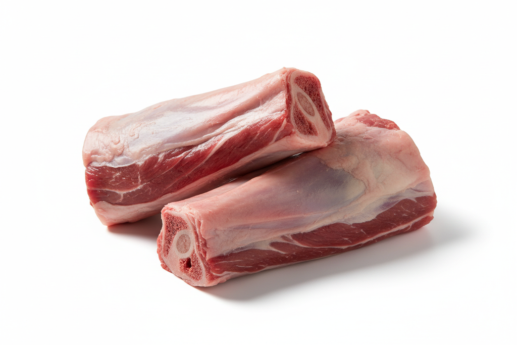 Lamb Shanks White Background