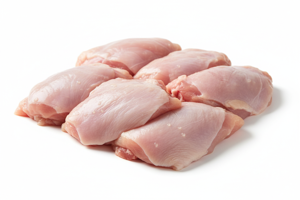 Raw Boneless Skinless Chicken Thigh 1
